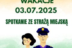 Green and Orange Gradient Police Day Facebook Post (A4) - 1