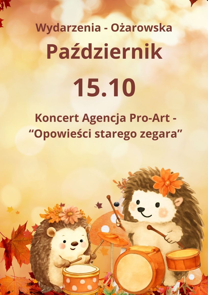 Październik - karta z kalndarza na stronę WWW - 3