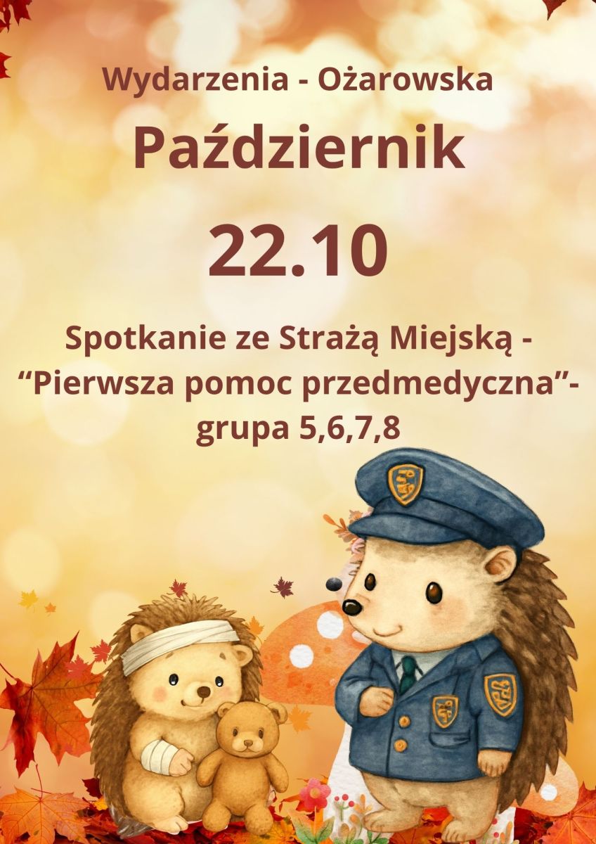 Październik - karta z kalndarza na stronę WWW - 4