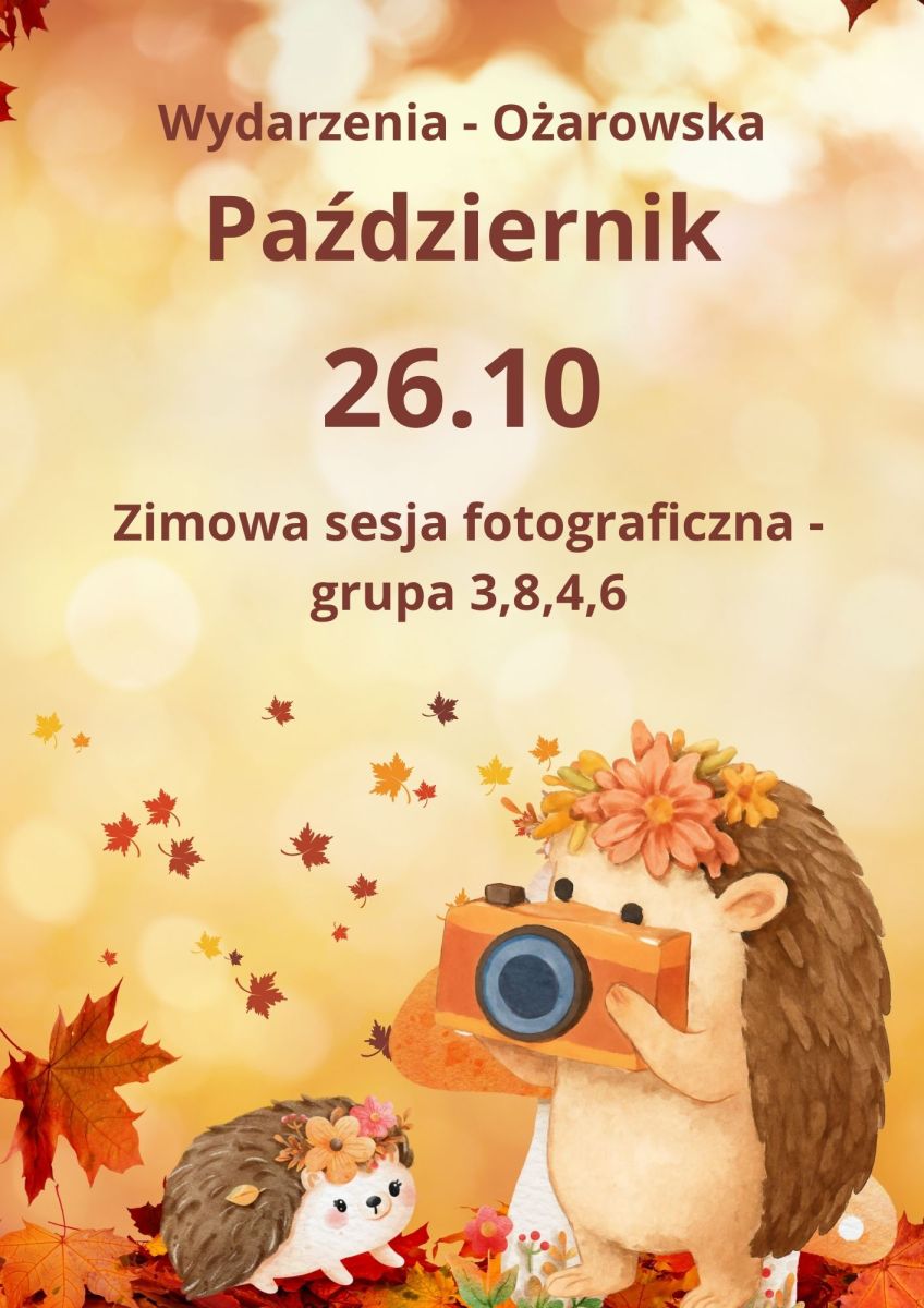 Październik - karta z kalndarza na stronę WWW - 5