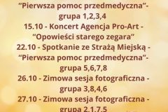 Październik - karta z kalndarza na stronę WWW - 1